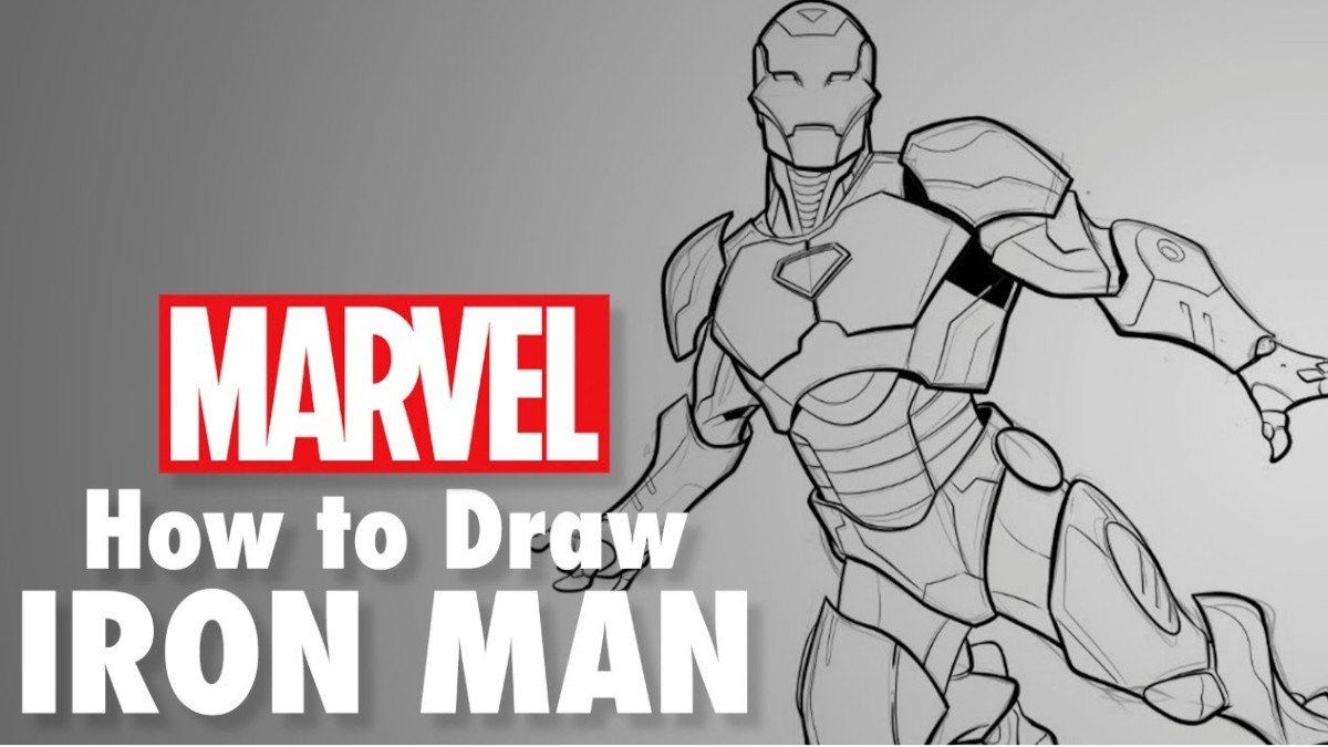 マーベル公式　How to Draw 「アイアンマン」の動画が公開